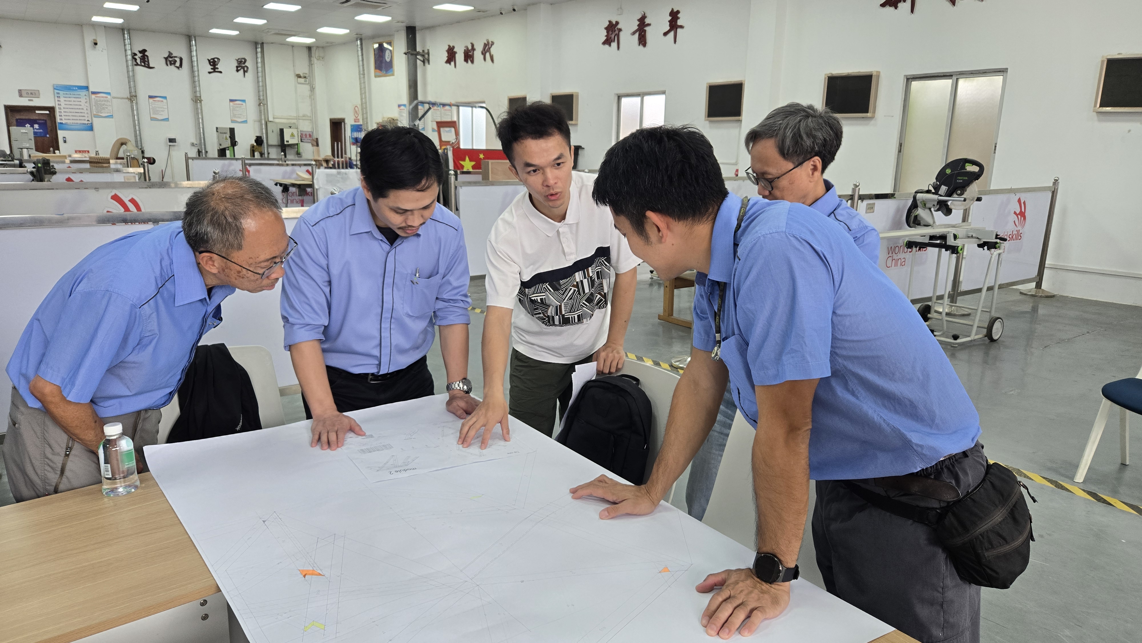 Exchange with the China WorldSkills Team for Enhancement! 